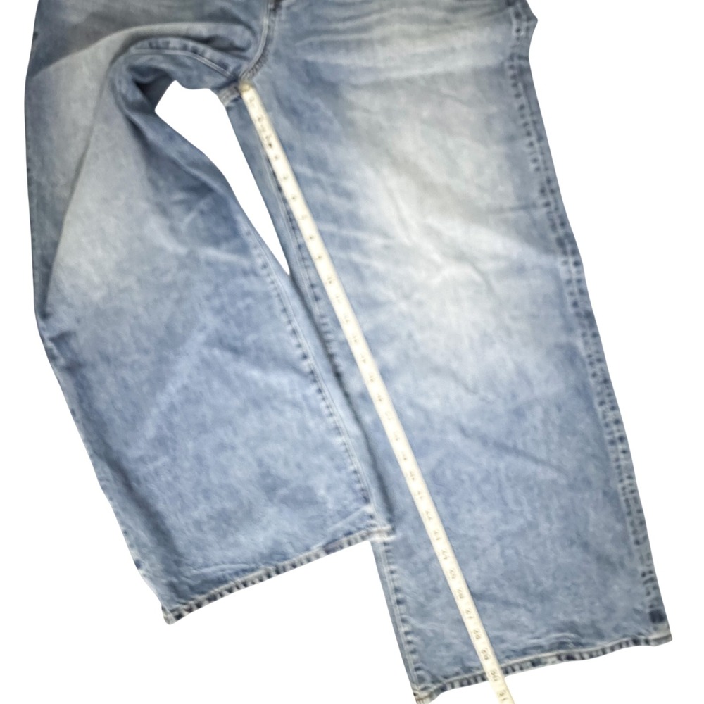 Madewell Denim Super Wide Leg Jeans Medium Wash Size‎ 32 - Picture 5 of 8